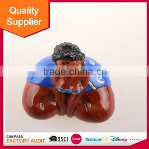 Wholesale Delicate Fancy Piggy Bank 3D Hand Painted Ceramic Coin Box thumbnail-2