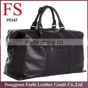 Vintage Travel Bags Men Luggage Travelling World Genuine Leather Bag thumbnail-2