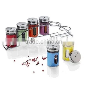 Glass Condiment Set thumbnail-1