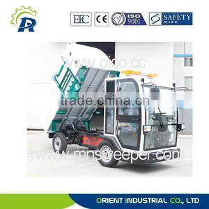 2015 Hot Sale OR-DT-A Hydraulic System Electric Garbage Transportation Truck thumbnail-4