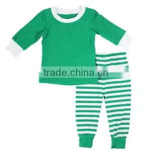Hot Sale Children Boutique Outfit Girls Cotton Pajamas Wholesale Family Christmas Pajamas thumbnail-1