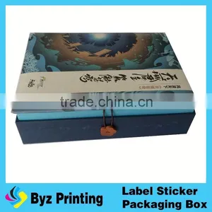 Brand 8 Vertical Flip Closure With Magnet Red Wine Box, Wine Gift Box thumbnail-1