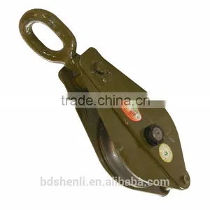 Hotsale High Quality Pulley Block Doubl With Oval Eye B Type thumbnail-1