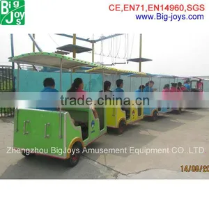 18 Seats Electric Train for Amusement Park, Electric Trackless Amusement Train Ride thumbnail-2
