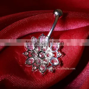 2015 Sexy Body Jewelry Cz Piercing Belly Button thumbnail-2