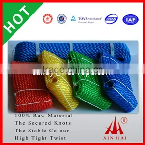 4MM-50MM Polyethylene / HDPE / PE 3strands or 4 Strands Ropes on Hot Sale thumbnail-1