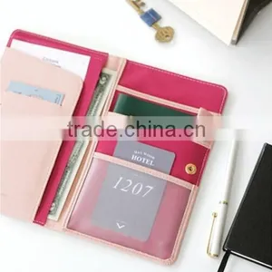 Delicate Passport Holder With Multi-function Pocket,leather Passport Cover With Button Closed,Beautifully Made Travel Wallet thumbnail-5