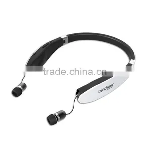 CD Play Music Wireless Earphone With Retractable Cable thumbnail-4