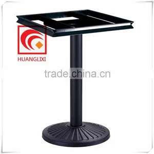 Coffee Room Black Table Leg, Foot Hotel Environmental Round Table, Table Legs, Composite Base thumbnail-1