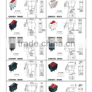 T85 on off Round Rocker Switch,Electric Bicycle Handle Rocker Switch Switch thumbnail-4