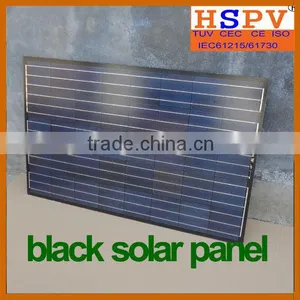 Total Black Solar Cell Pv Panel Polycrystalline 260W thumbnail-1