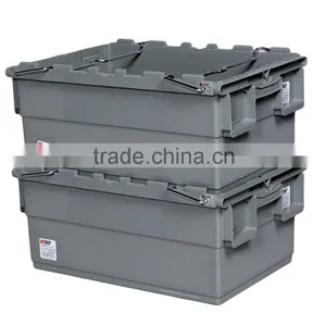 600*400*260mm Plastic Storage Box With Handle thumbnail-2