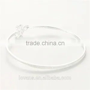 Adjustable Wire Bangle Bracelet Wholesale PB001B thumbnail-3