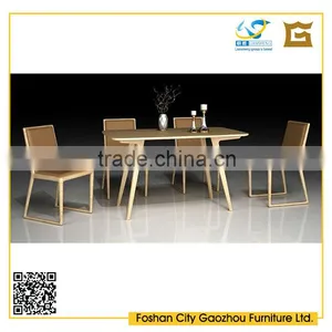 2016 New Style Modern Wooden Dining Table Set thumbnail-1