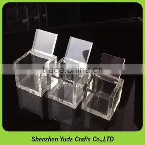 Best Selling Square Plexiglass Gift Box Acrylic Dustproof Box thumbnail-2