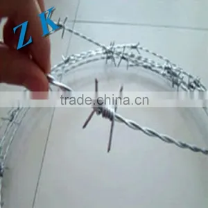 High Quanlity Barbed Wire for Fence Hebei China Low Carbon Steel Material thumbnail-3