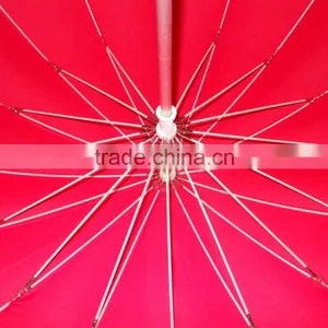 Lover Umbrella 23"16K Heart Shaped Umbrella thumbnail-2