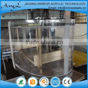 OEM/ODM China Factory Oval Large Fish Tanks thumbnail-3