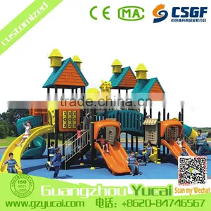Multi Function Kids Plastic Outdoor Playground Equipment Slides thumbnail-1