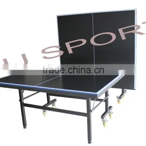 Factory Promotion 16mm MDF Board, Standard Size Moveable Foldable Table Tennis Table thumbnail-2