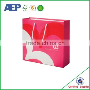 High Quality Printed Cheap Custom Shopping Bags thumbnail-3