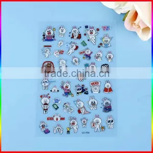 Cartoon Pantone Printed Clear Pvc Decals Sticker Manufacturer thumbnail-3