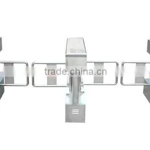 Security Bi-directional Pedestrian Access Control Barrier Gate and Swing Barrier Turnstiles thumbnail-2