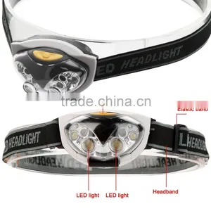 6 LED Lights 300Lumen 3 Mode Outdoor WaterResistant Headlight Night Fishing Camping Hiking Cycling Climb WaterProof Headlamp thumbnail-4