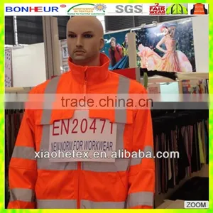 High Viz Poly Cot Textile for Safety Protective thumbnail-2