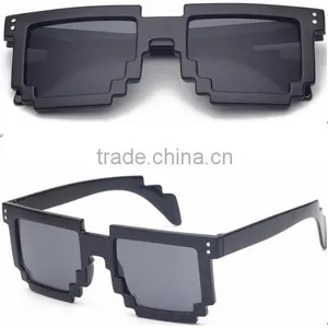 8-Bit Pixel Retro Novelty Gamer Geek Sunglasses thumbnail-1