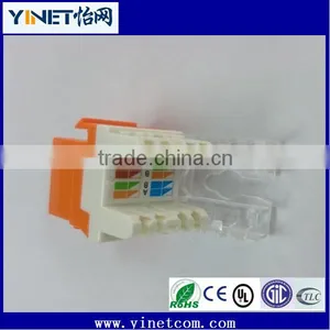 CAT 6 Unshielded RJ45 Keystone Jack Moudle thumbnail-2