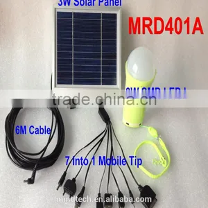 3W Rechargeable Led Solar Lantern Portable Solar Light for Outdoor thumbnail-1