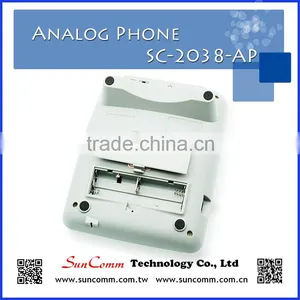 SC-2020-AP SunComm Dual System Analog/Caller ID/landline Phone With FSK/ DTMF, Big Button thumbnail-6