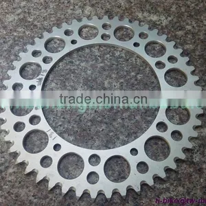 Titanium Motor Bike Chain Ring Customized Titanium Motor Bicycle Chain Ring High Quality Titanium Motorbike Bicycle Chain-ring thumbnail-1