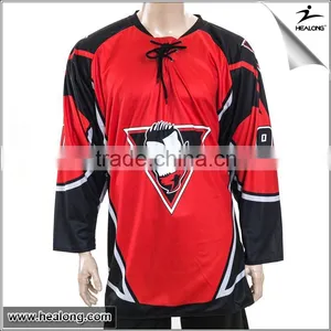Comfortable Italian Printed Ice Hockey Wear,quick Dry Ice Hockey Clothing thumbnail-2