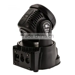 Cheap 100W 7-LED RGBW Auto Sound Control Rotary Led Stage Light Black thumbnail-3