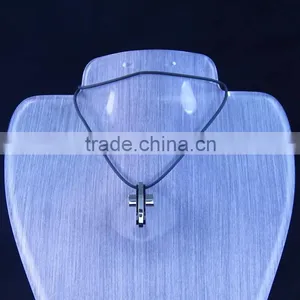 Silver Pendant Necklace Wholesale Hip Hop Jewelry thumbnail-2