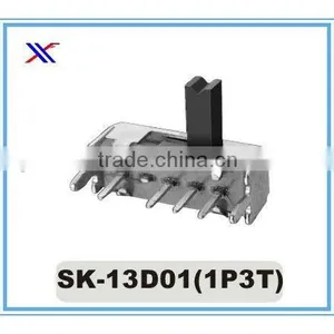 Sk-13D01(1P3T) Mini 1p3t Slide Switch thumbnail-1