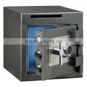 Barglary Proof Home and Hotel Steel Safe Box With La Gard Combination and Digital Lock BS-1414SC thumbnail-1