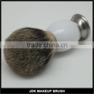 Acrylic Handle Shaving Brush Silver Badger Hair Shaving Brush Men Facial Beard Cleaning Shave Tool Shaving Razor Brush thumbnail-4