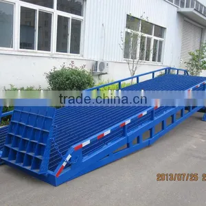 10T Mobile Hydraulic Container Laoding Ramp thumbnail-1