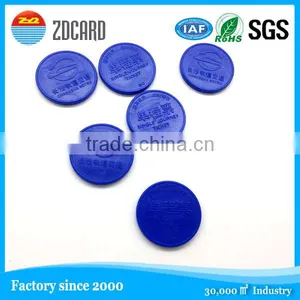 Factory Price Rfid Coin Tags, Button Tags, Metro Ticket Tokens for Transportation thumbnail-1