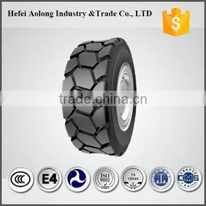 SKS-3 Tread Design 10-16.5 12-16.5 Solid Bias Industrial Tire thumbnail-1