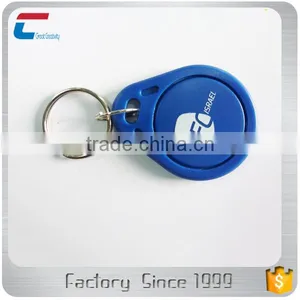 13.56MHz RFID Key Chain Fobs Printable Programmable Writable NFC Key Fob Tag thumbnail-4