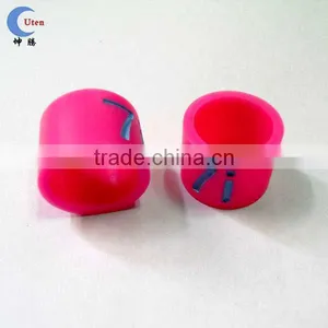 Charming Debossed Rubber Finger Rings thumbnail-1