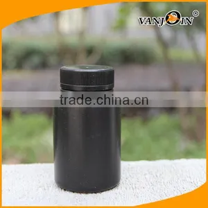 Child Resistant Black Vitamin Capsules Bottles thumbnail-1