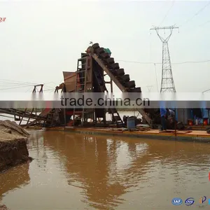 High Quality Gold Digging Ship Gold Dredger for Sale thumbnail-1