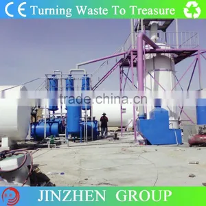 10 Tons Used Tyre Oil Refining Machine With Factory Price thumbnail-2