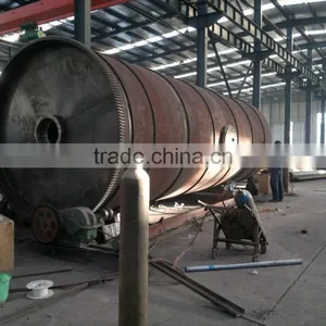 DAYI Environmentally Tyre/Plastic/Rubber Refining/Rcycling Pyrolysis Plant 10TPD thumbnail-6