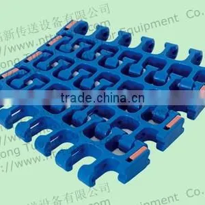 2400B Plastic Modular Radius Flush Grid Belting thumbnail-1